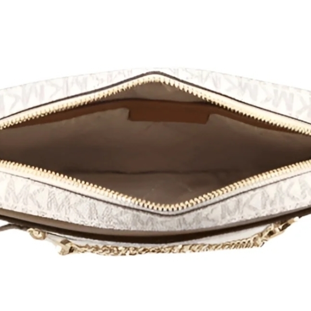 💎SOLD💎Michael Kors Jet Set Large Saffiano Leather Crossbody Bag - Picture 4 of 7